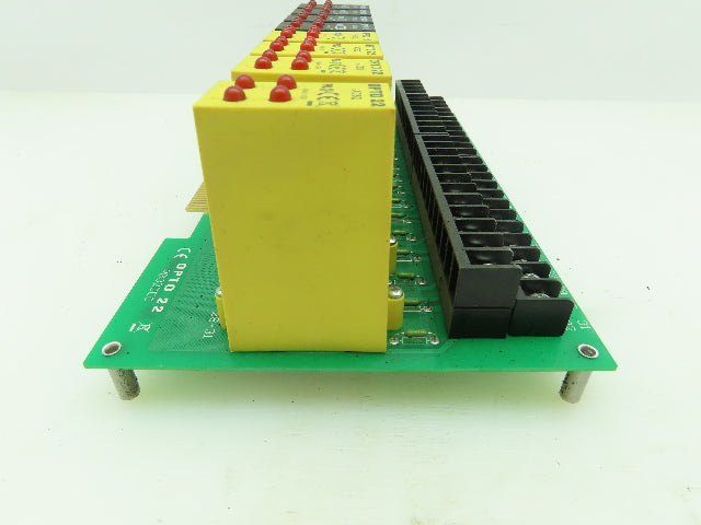 OPTO 22 PB32DEC Relay Board w/ OAC5Q (4x) and IAC5Q (4x) Relay