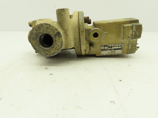 2171B4002 Inline Solenoid Pilot Poppet Valve 110-120V 1/2"NPT  2/2  NC