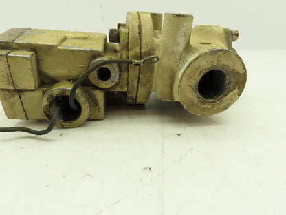 2171B4002 Inline Solenoid Pilot Poppet Valve 110-120V 1/2"NPT  2/2  NC