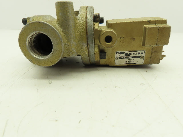 2171B5002 Inline Solenoid Pilot Poppet Valve 110-120V 3/4" NPT 2-Way  NC