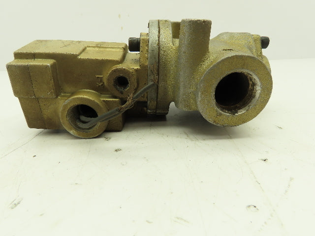 2171B5002 Inline Solenoid Pilot Poppet Valve 110-120V 3/4" NPT 2-Way  NC