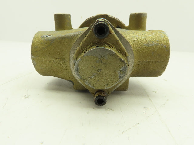 2171B5002 Inline Solenoid Pilot Poppet Valve 110-120V 3/4" NPT 2-Way  NC