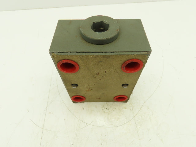 Rexroth S20 P 1.1/V Hydraulic Check Valve Block S20P 1.1/V