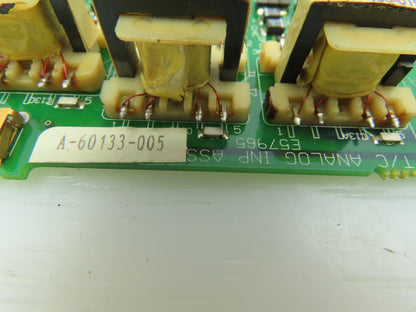 Barber Colman A-60133-005 Temperature Control Analog Input PC Board HMI