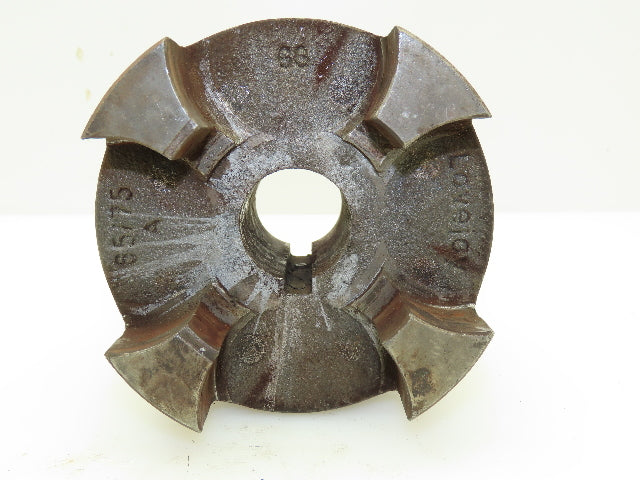 Lovejoy 65/75 Steel Curved Jaw Coupling Hub 1-1/2" Bore 3/8" Keyway