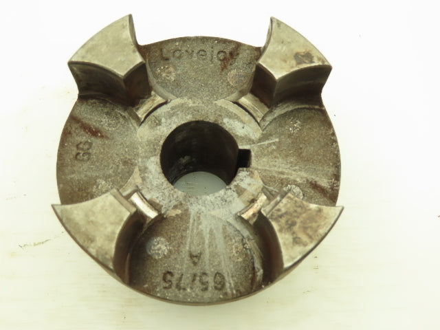 Lovejoy 65/75 Steel Curved Jaw Coupling Hub 1-1/2" Bore 3/8" Keyway