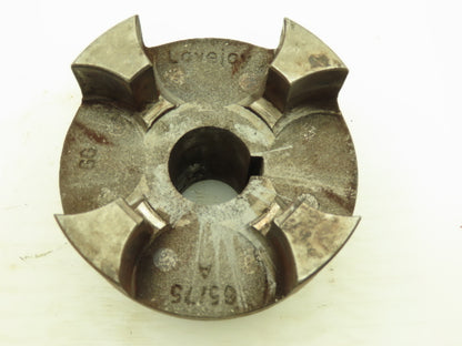 Lovejoy 65/75 Steel Curved Jaw Coupling Hub 1-1/2" Bore 3/8" Keyway