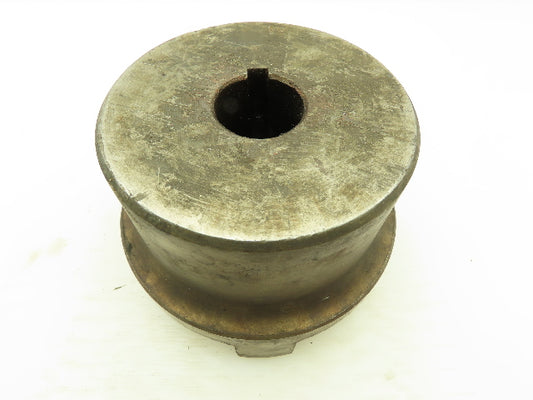 Spidex Lovejoy 75A Steel Curved Jaw Coupling Hub 1-1/2" Bore 3/8" Keyway