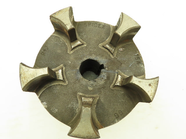 Spidex Lovejoy 75A Steel Curved Jaw Coupling Hub 1-1/4" Bore 5/16" Keyway