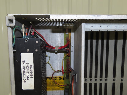 Cincinnati Milacron 3-700-0233A 16 Slot Control Rack 115V 1 Ph 3 Amp Chassis HMI