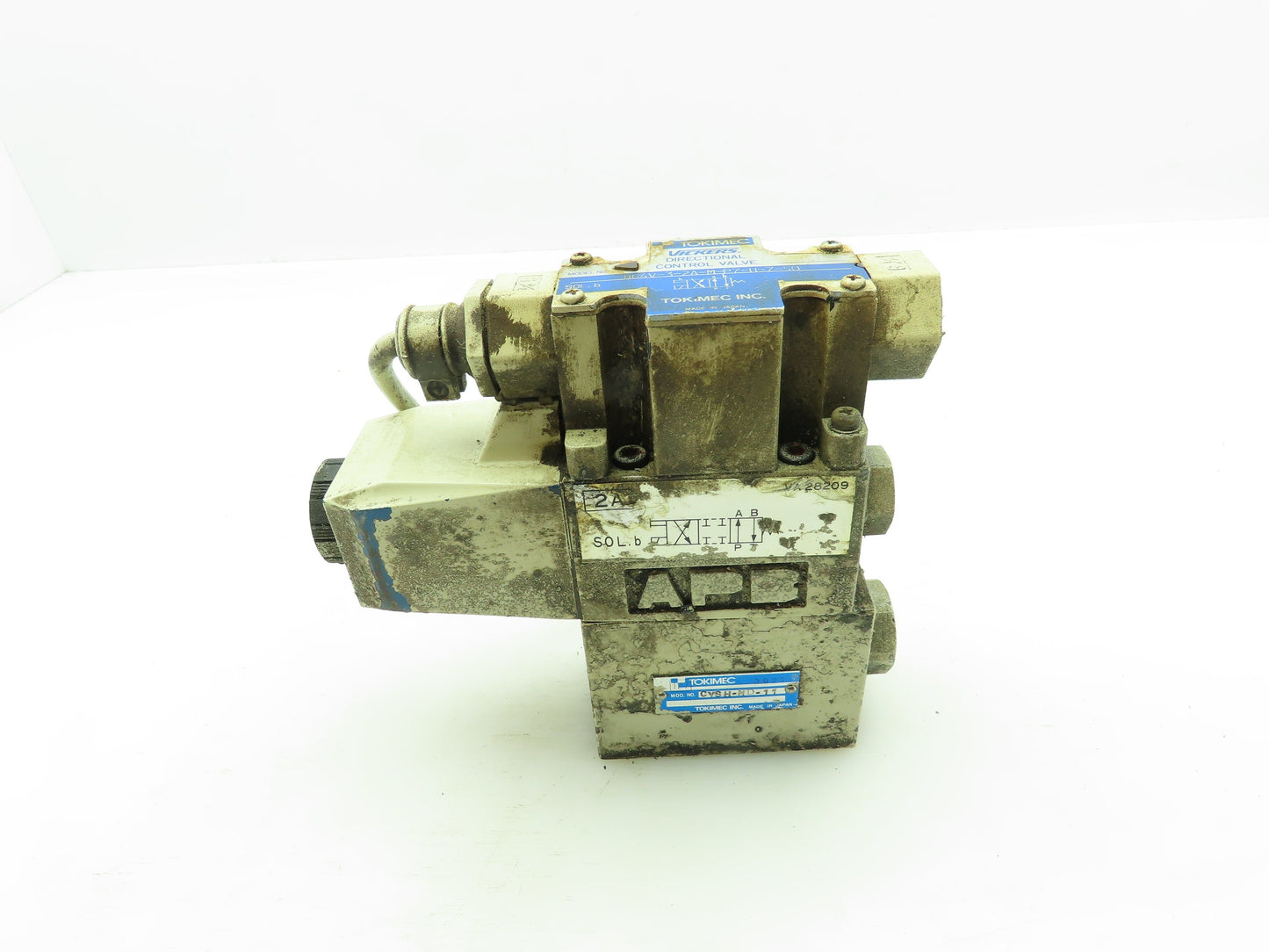Tokimec DG4V-3-2A-M-P7-H-7-50 Hydraulic Solenoid Shuttle Valve CVS-H-MD-11