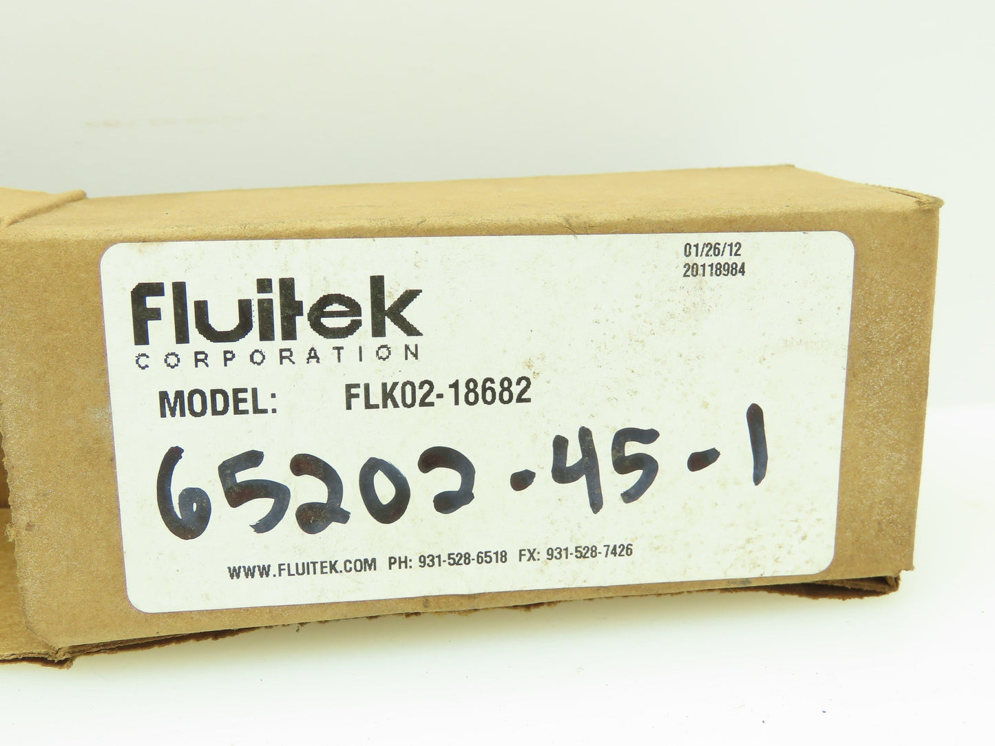 FLUITEK FLK02-18682 Hydraulic Filter Element Replacement 7/8"ID Lot of 2