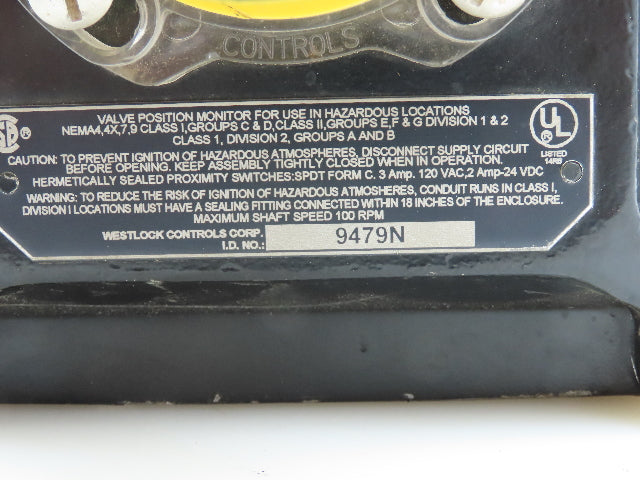 Bray 91-0635-113A0-532 Automator / Valve Position Monitor and 2" Ball Valve