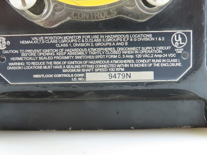 Bray 91-0635-113A0-532 Automator / Valve Position Monitor and 2" Ball Valve