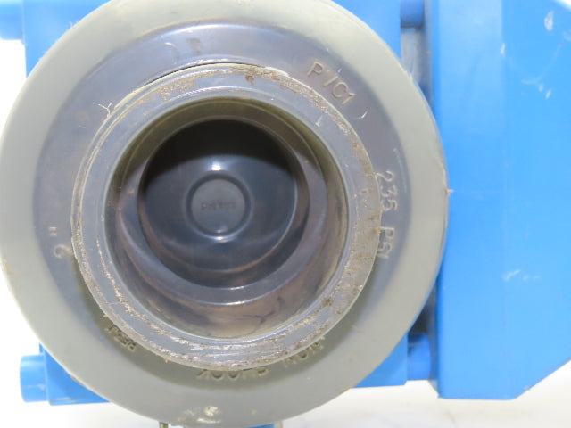 Bray 91-0635-113A0-532 Automator / Valve Position Monitor and 2" Ball Valve