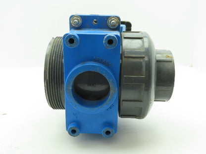 Bray 91-0635-113A0-532 Automator / Valve Position Monitor and 2" Ball Valve