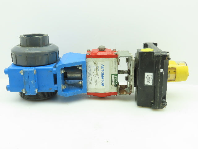 Bray 91-0635-113A0-532 Automator / Valve Position Monitor and 2" Ball Valve