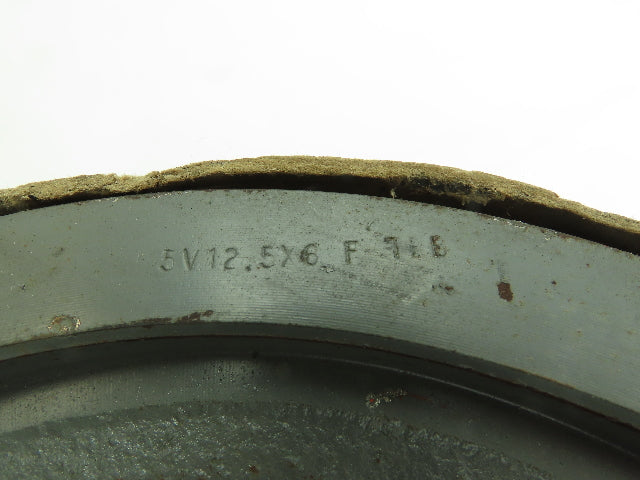 TB Woods 65V120F 6-Groove V-Belt Pulley Sheave 5V Belt Section QD F Bushing Bore