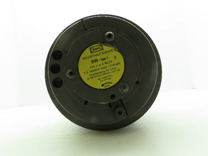 Woods SVS59B4  4-Groove Variable Pitch Adj Speed Pulley Sheave A-B Belt 1-7/8"