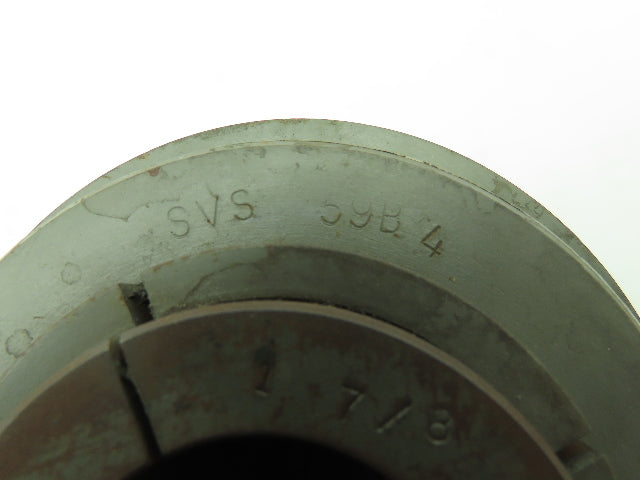 Woods SVS59B4  4-Groove Variable Pitch Adj Speed Pulley Sheave A-B Belt 1-7/8"