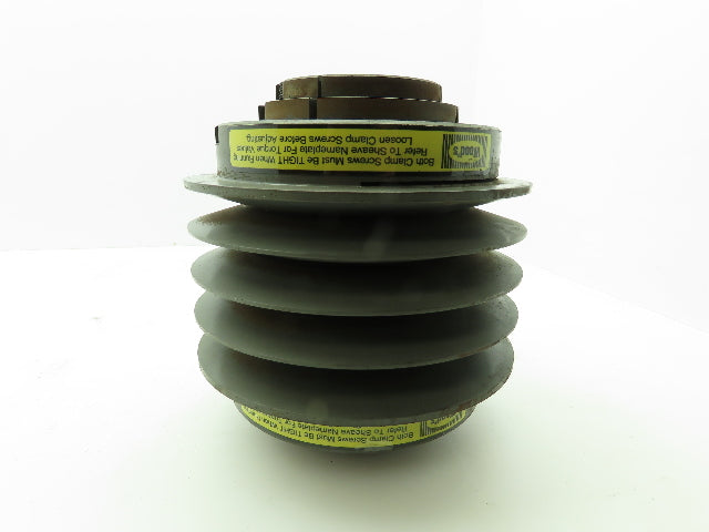 Woods SVS59B4  4-Groove Variable Pitch Adj Speed Pulley Sheave A-B Belt 1-7/8"