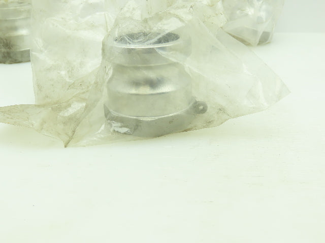 Grainger 3LX26A 3LX26A Cam and Groove Adapter Aluminum 2" FNPT LOT of 6