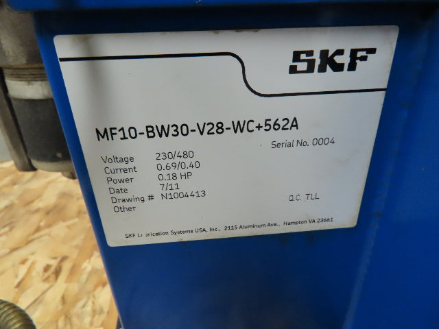 SKF Lubrication Systems MF10-BW30-V26-WC+562A CircOil Lubrication System