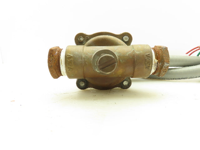 Asco JKH8210G054MO Pneumatic Solenoid Valve 2-Way NC 150PSI 1"NPT 120V Coil