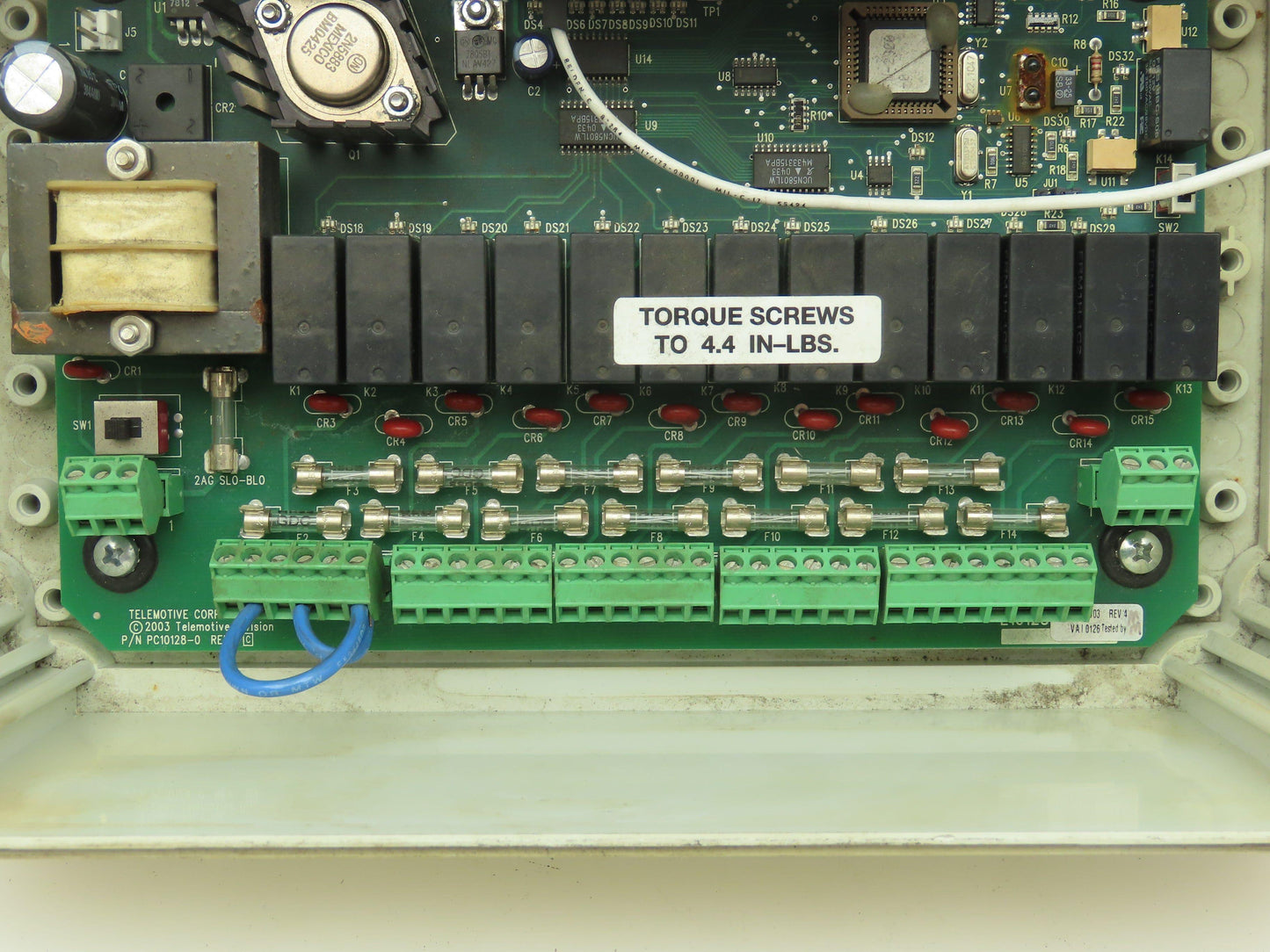 Magnatek  PC10128-0 Rev C Telemotive Crane Radio Receiver