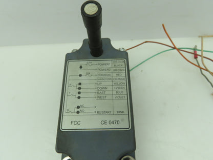 Inmotion Controls 160 Series RX Control Receiver CE 0470 110VAC Input Power