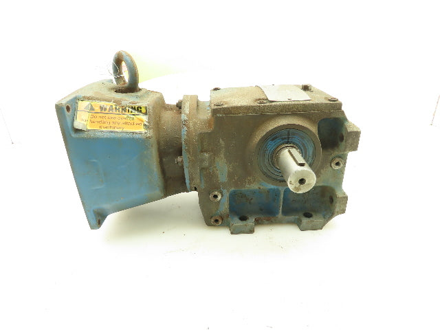 Sew-Eurodrive S42D14DT80K4 Reducer Gearbox 17.98:1 Ratio 5/8"Input 1"Output