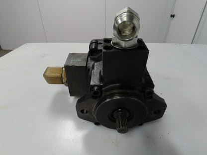 Veljan T6CR Drive Train Vane Hydraulic Stack Pump SAE B Spline Shaft