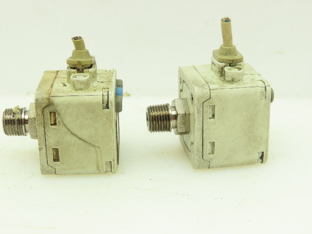 SMC ZSE 40A-N01-T-P Digital Monitor Pressure Switch 12-24VDC 1/8"NPT  LOT OF 2