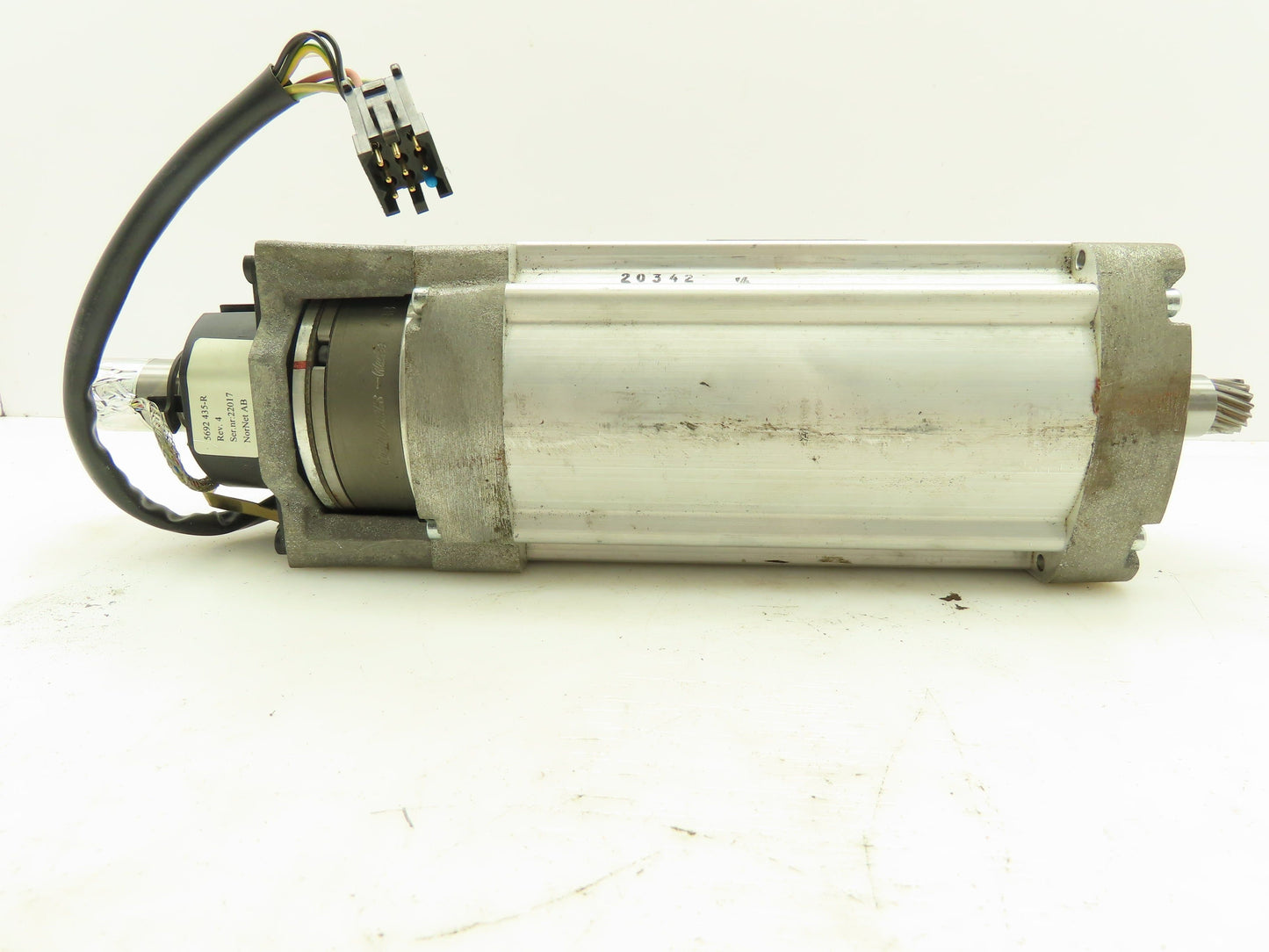 Elmo PS90/6-105-P-3466 ABB Robotics Servo Motor 3HAA2059-1 w/5692 435-R Encoder