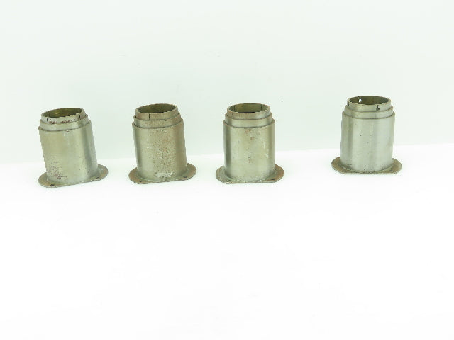Telatube T601203 Steel Telescoping Tube Screw Protective Cover 2"x 8" LOT OF 4