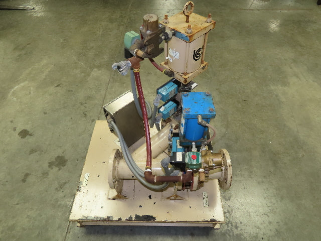 United Conveyor Corp. Bypass Splitter 4" Knife Gate Valve System
