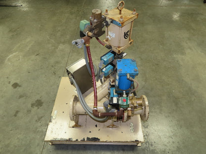 United Conveyor Corp. Bypass Splitter 4" Knife Gate Valve System