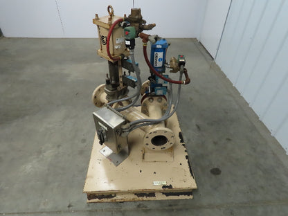 United Conveyor Corp. Bypass Splitter 4" Knife Gate Valve System