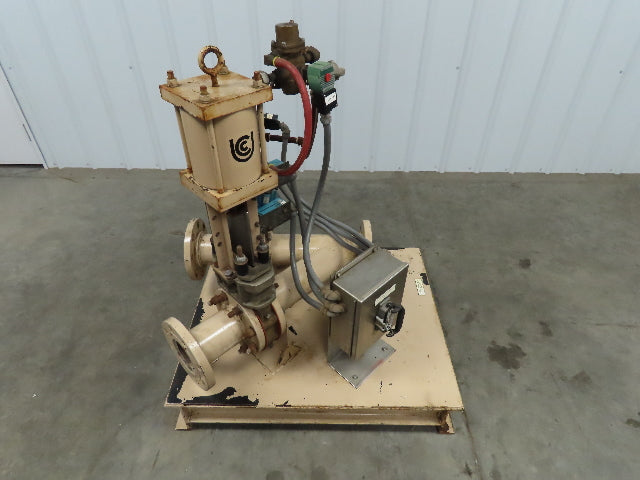 United Conveyor Corp. Bypass Splitter 4" Knife Gate Valve System