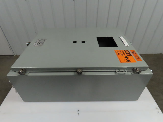 Hoffman A30H24CLP Junction Box Type 4 Encl. 30 x 24 x 10 In.(762 x 610 x 254 mm)
