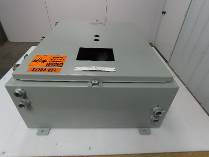 Hoffman A30H24CLP Junction Box Type 4 Encl. 30 x 24 x 10 In.(762 x 610 x 254 mm)