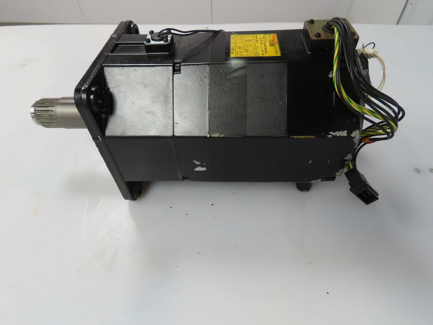 Fanuc A12/2000 A06B-0142-B675#0006 Robot Servo Motor W/A860-0630-T201 Encoder