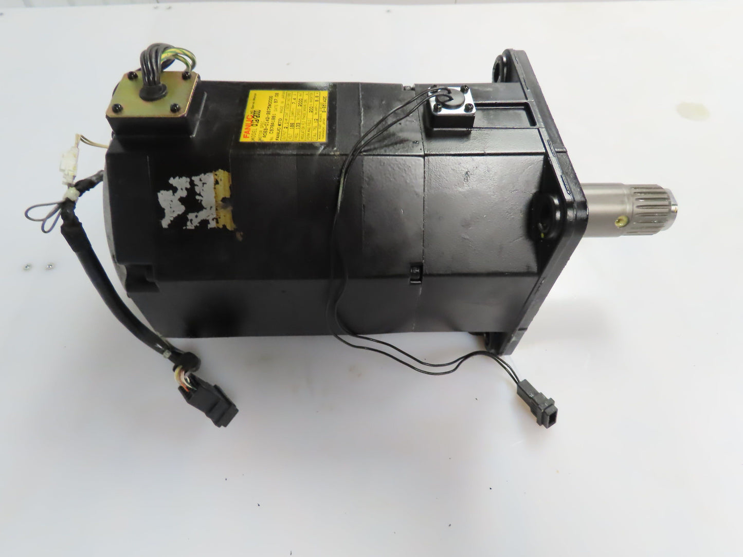 Fanuc A12/2000 A06B-0142-B675#0006 Robot Servo Motor W/A860-0630-T201 Encoder