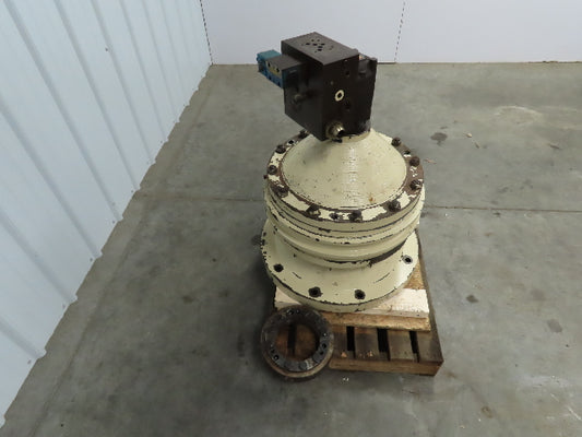 Sumitomo Cyclo UFNJGS 10-55 Vertical Inline Gear Reducer W/Hydraulic Drive Motor