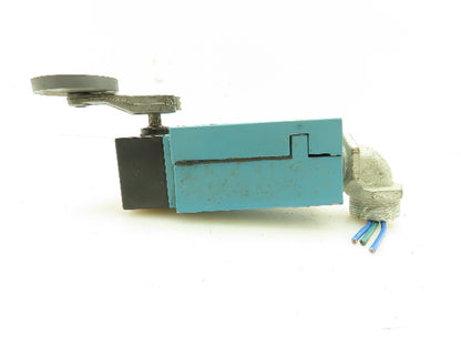 Micro Switch LSQA6B134 Heavy Duty Limit Switch w/Lever Arm 1-9/16" Roller 600V
