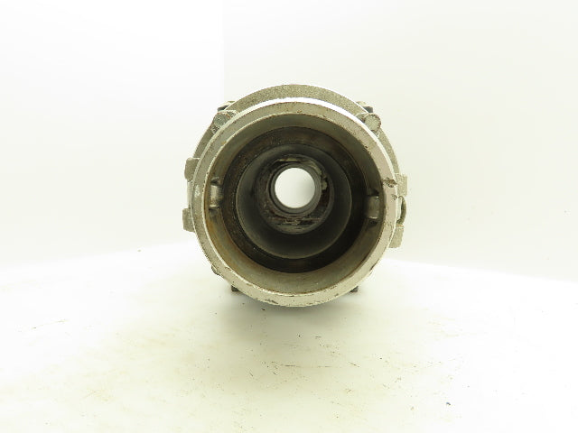 J.C. Ernst 200 Dbl Sight Flow Indicator 285PSI 3" Cam And Groove Quick Coupling