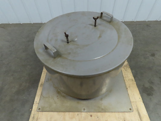 Industrial Filter Silencer Housing With Weatherhood For 20" Diameter Element
