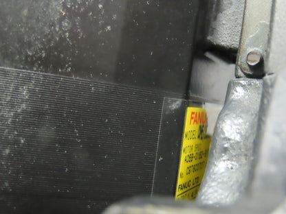 Fanuc A06B-0162-B175#0006  Servo Motor 144v 3000 RPM M6/3000  W/Bearing, Housing