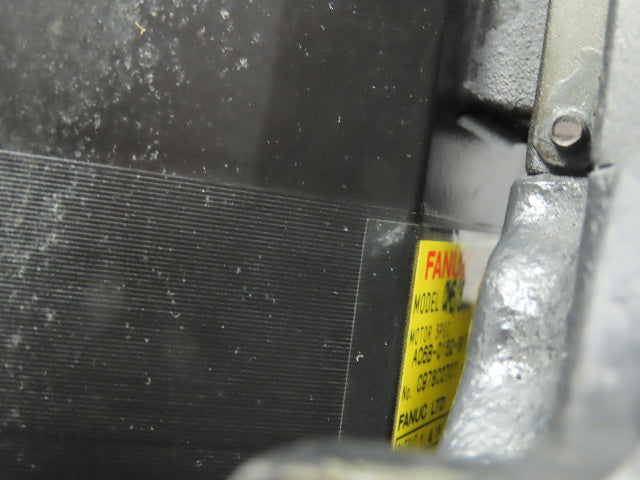 Fanuc A06B-0162-B175#0006  Servo Motor 144v 3000 RPM M6/3000  W/Bearing, Housing