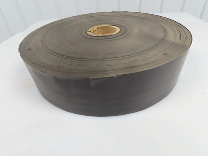 12140 Flexible Magnetic Strip Tape Adhesive Back 12 Mil x  4"x 1300' Roll Black